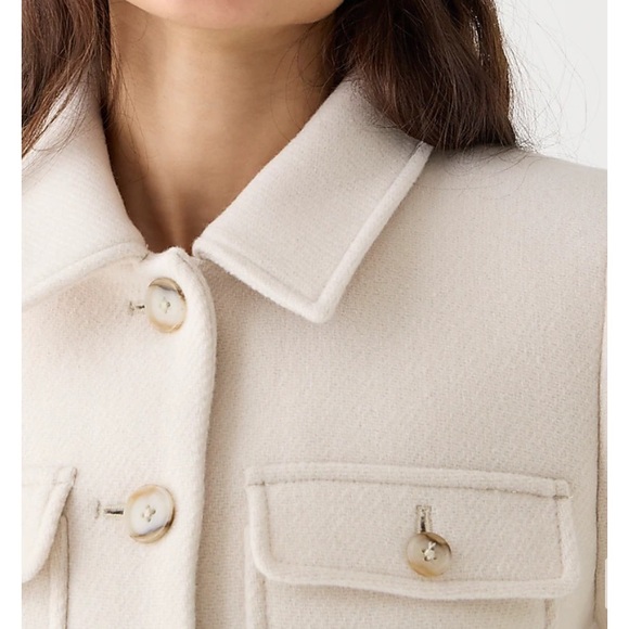 J.Crew Lady Jacket in Italian Stadium-Cloth Wool - Picture 3 of 14